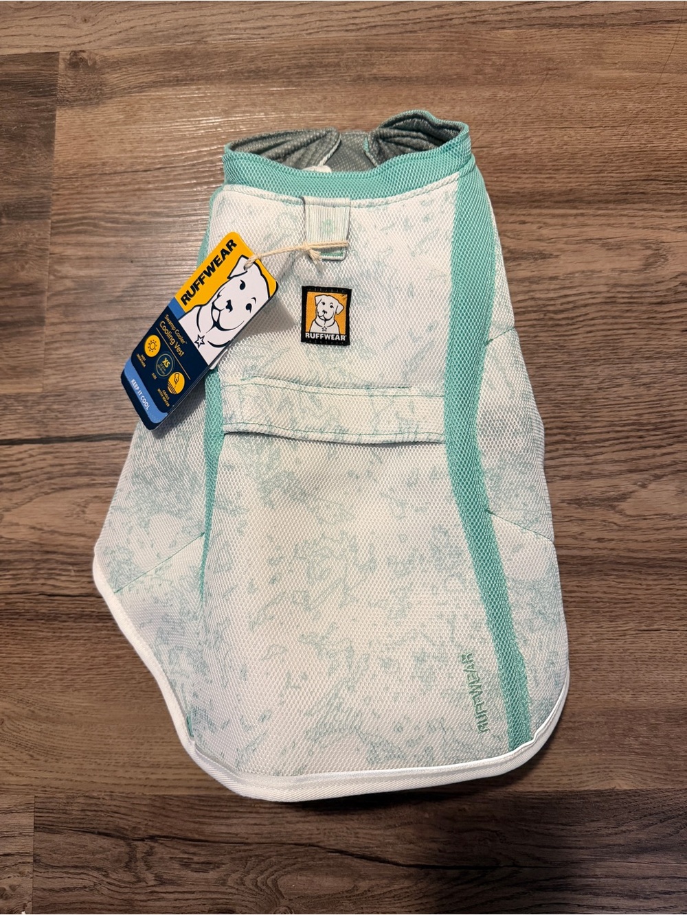 Ruffwear Swamp Cooler Dog Vest, Sage Green, X-Small